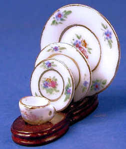 (image for) Place setting on stand